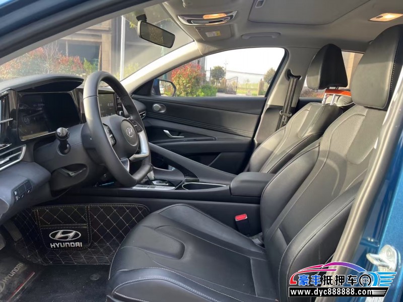 22年现代伊兰特轿车抵押车出售