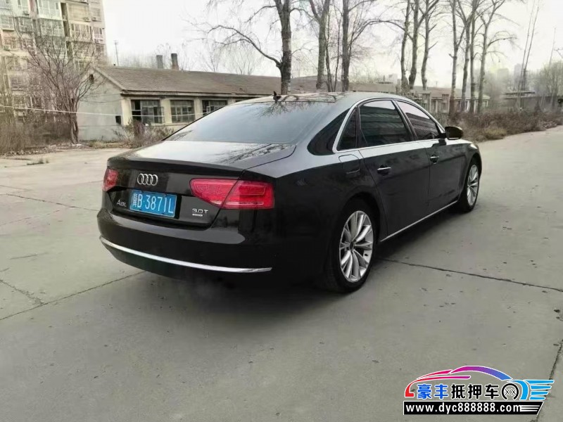 12年奥迪A8L轿车抵押车出售