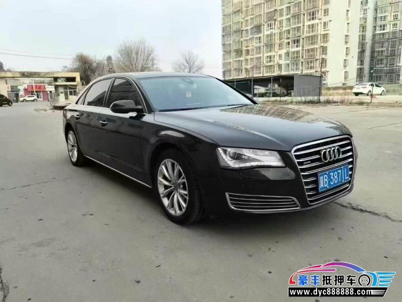 12年奥迪A8L轿车抵押车出售
