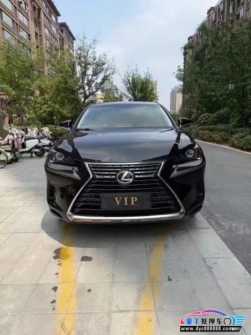 18年雷克萨斯NX轿车抵押车出售