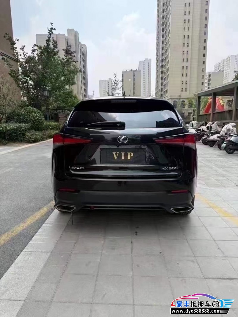 18年雷克萨斯NX轿车抵押车出售