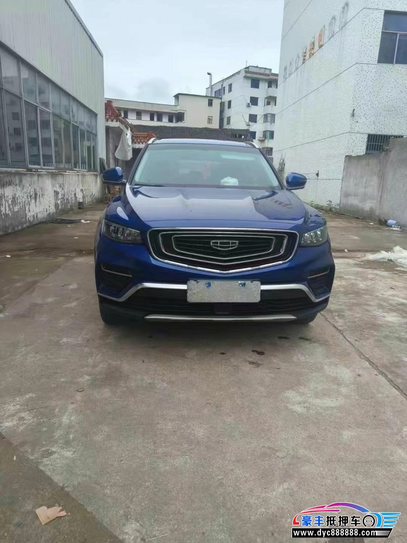 19年吉利博越轿车抵押车出售