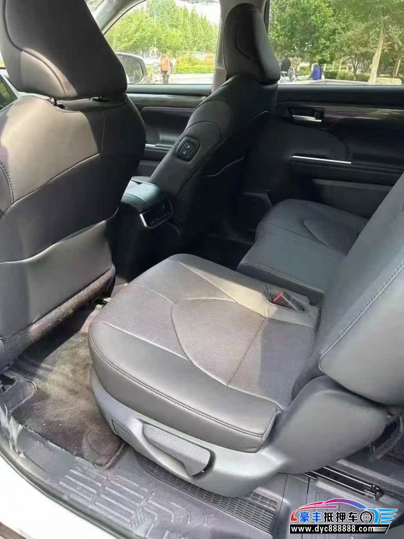 25年丰田汉兰达SUV抵押车出售