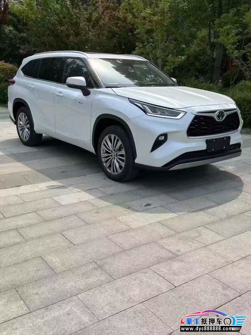 25年丰田汉兰达SUV抵押车出售