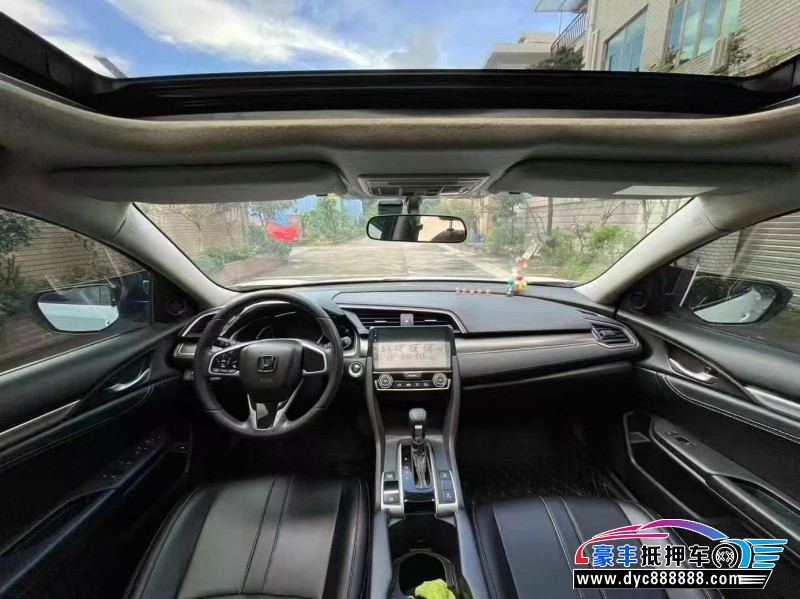 19年本田思域轿车抵押车出售