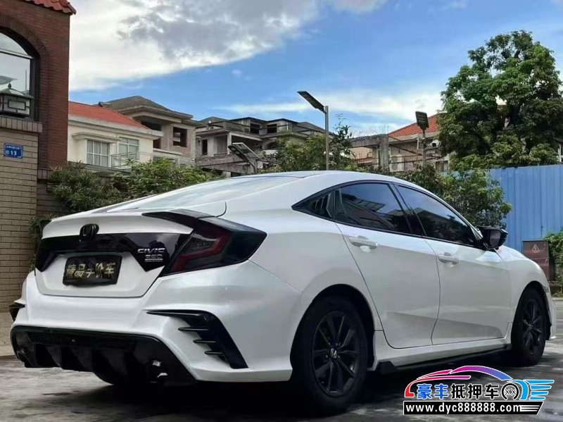 19年本田思域轿车抵押车出售