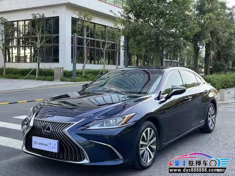 19年雷克萨斯ES轿车抵押车出售