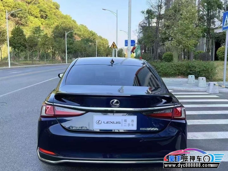 19年雷克萨斯ES轿车抵押车出售