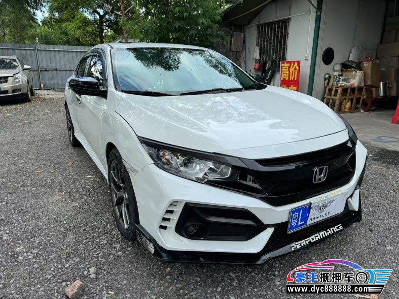 17年本田思域轿车抵押车出售