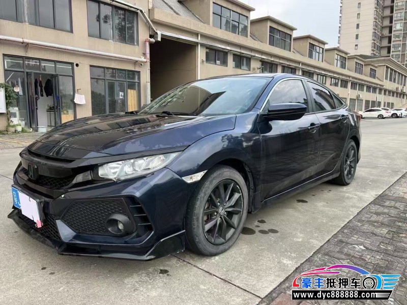 21年本田思域轿车抵押车出售