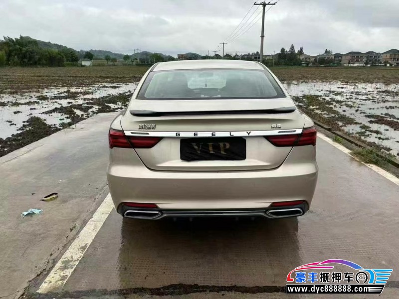 20年吉利缤越轿车抵押车出售