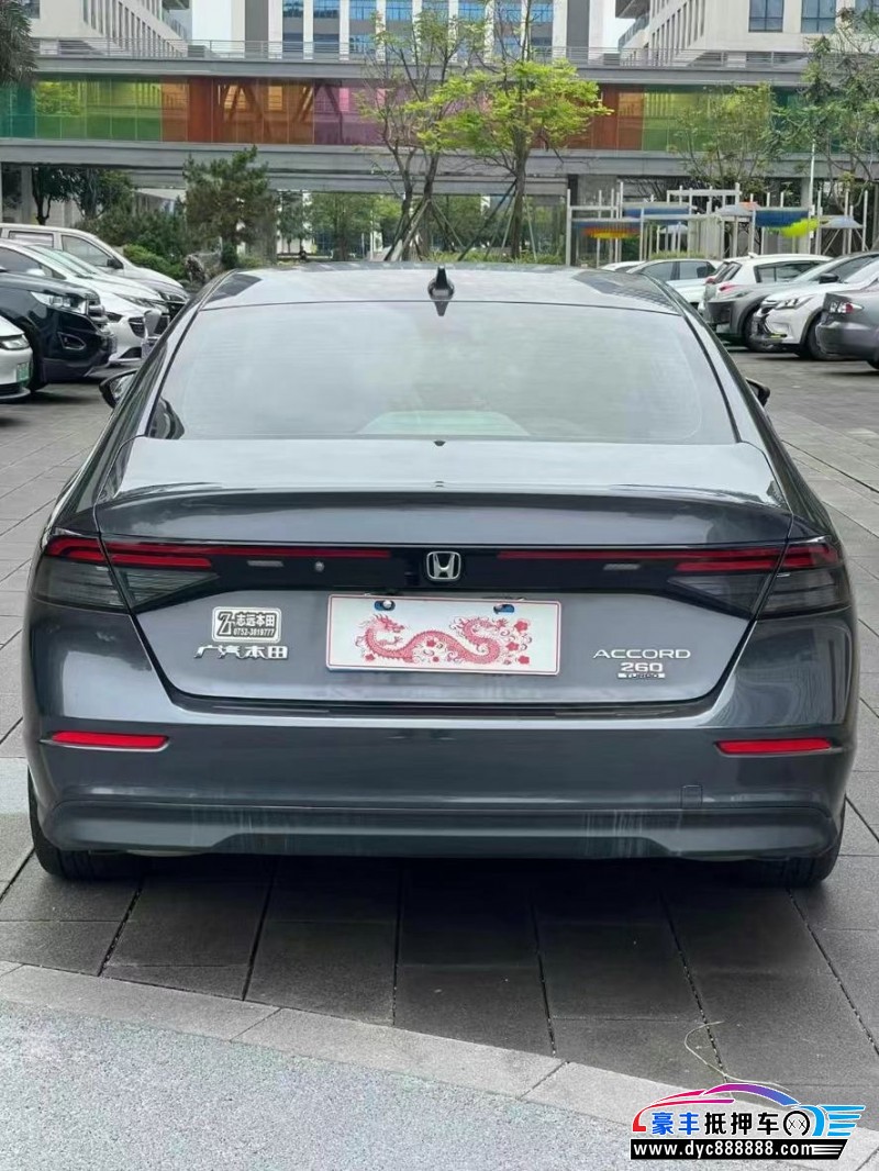 23年本田雅阁轿车抵押车出售