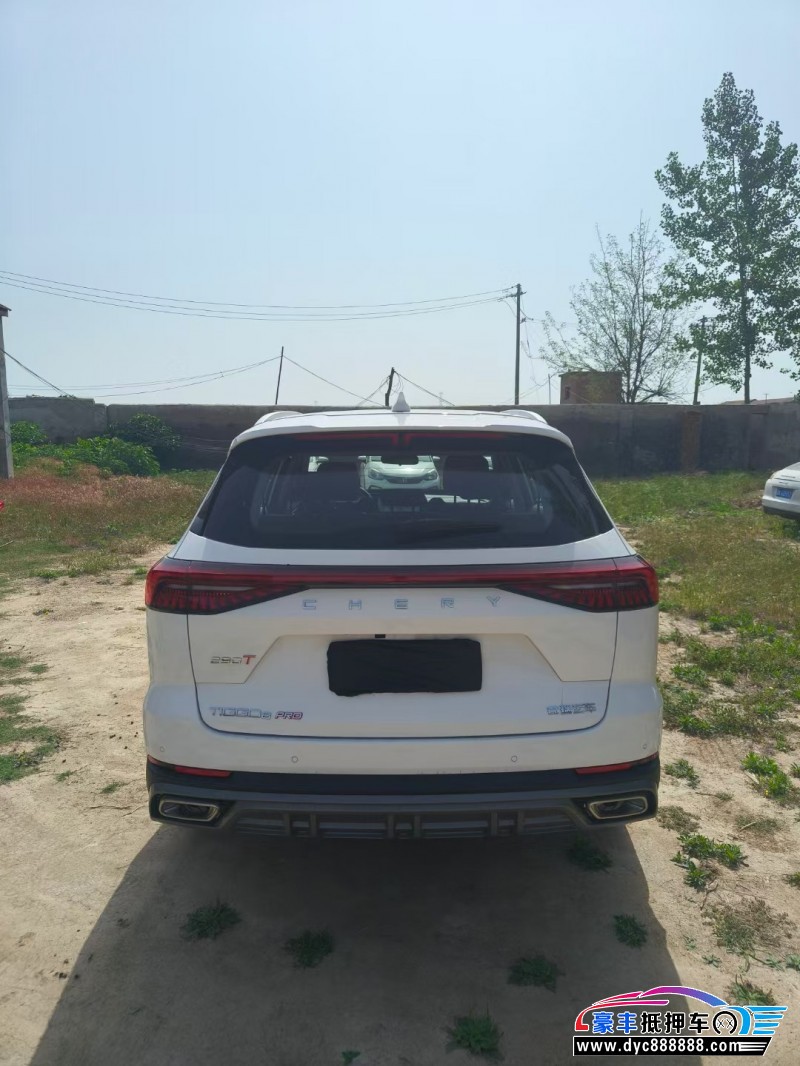 25年奇瑞瑞虎8轿车抵押车出售