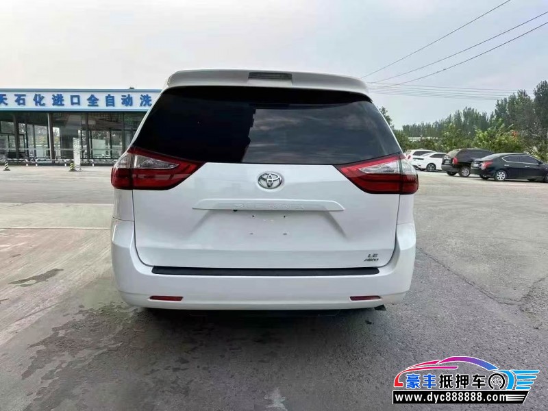 18年丰田塞纳MPV抵押车出售