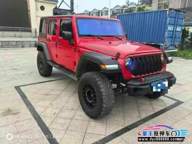17年Jeep牧马人轿车抵押车出售