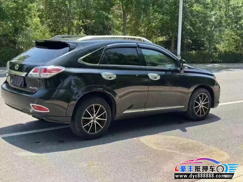 14年雷克萨斯RX轿车抵押车出售