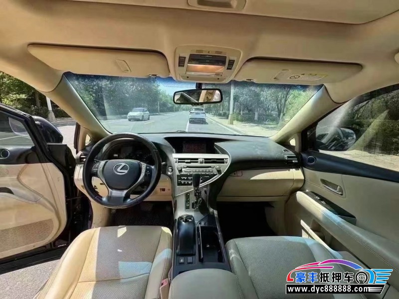 14年雷克萨斯RX轿车抵押车出售