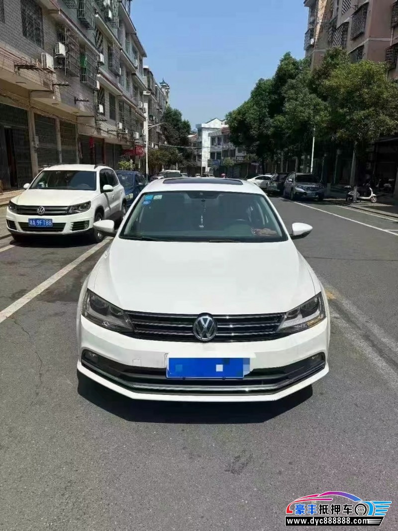 16年大众速腾轿车抵押车出售