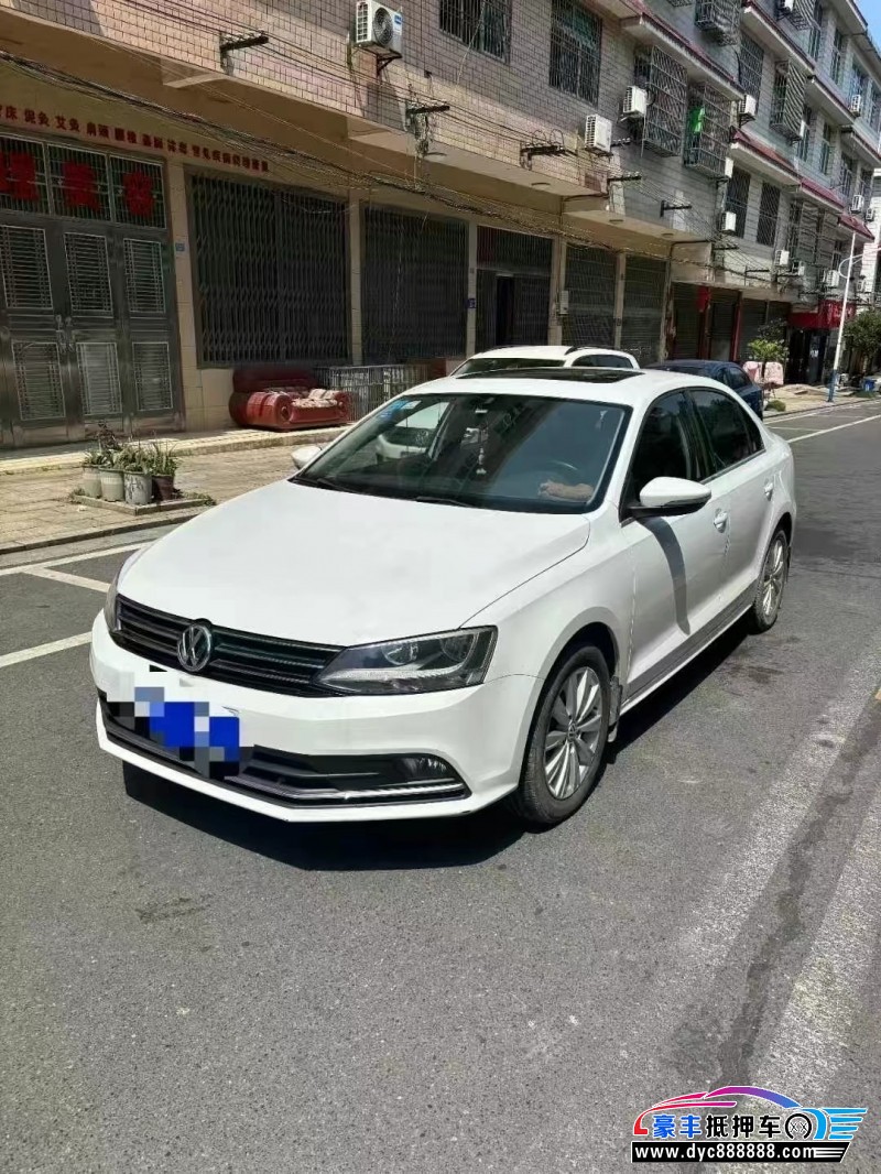 16年大众速腾轿车抵押车出售