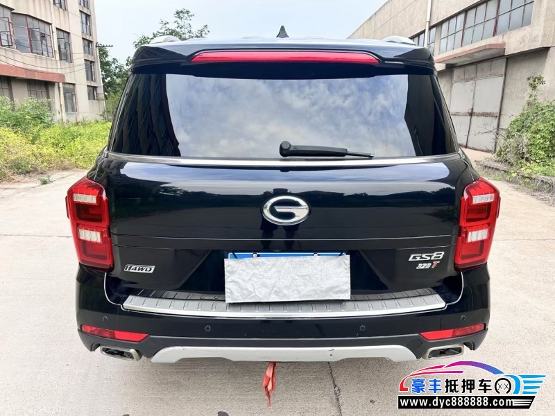 18年传祺GS8轿车抵押车出售