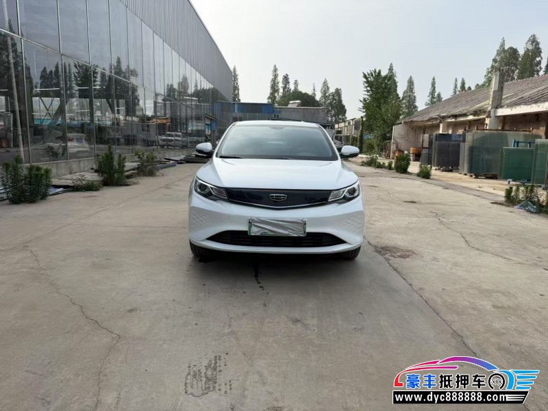 23年吉利帝豪EV轿车抵押车出售