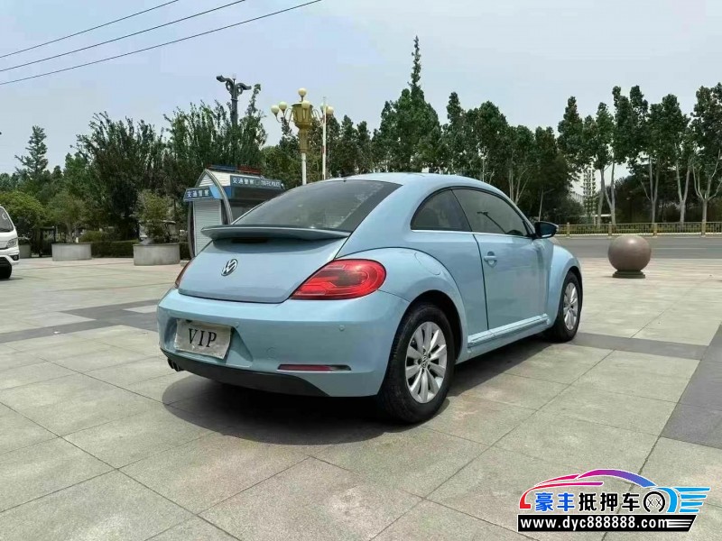 14年大众甲壳虫轿车抵押车出售