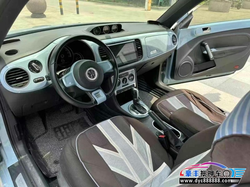 14年大众甲壳虫轿车抵押车出售