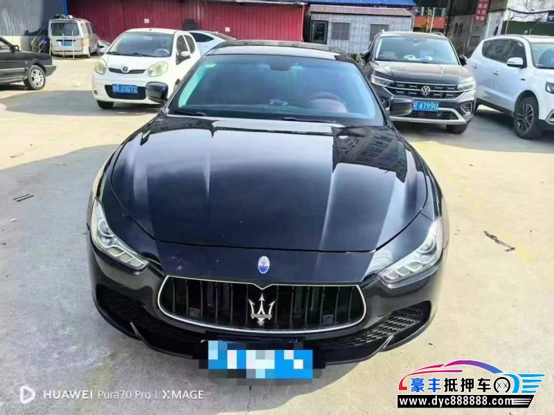 17年玛莎拉蒂Ghibli轿车抵押车出售