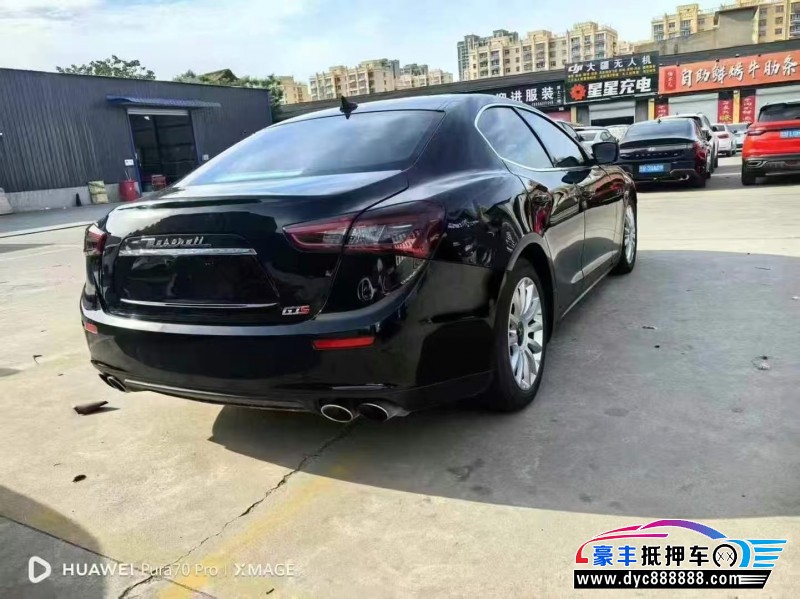 17年玛莎拉蒂Ghibli轿车抵押车出售