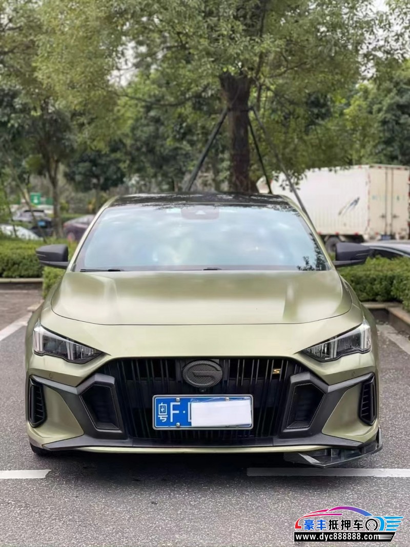 22年传祺影豹轿车抵押车出售