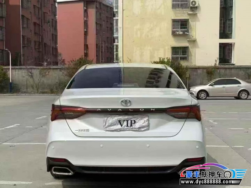 22年丰田亚洲龙轿车抵押车出售