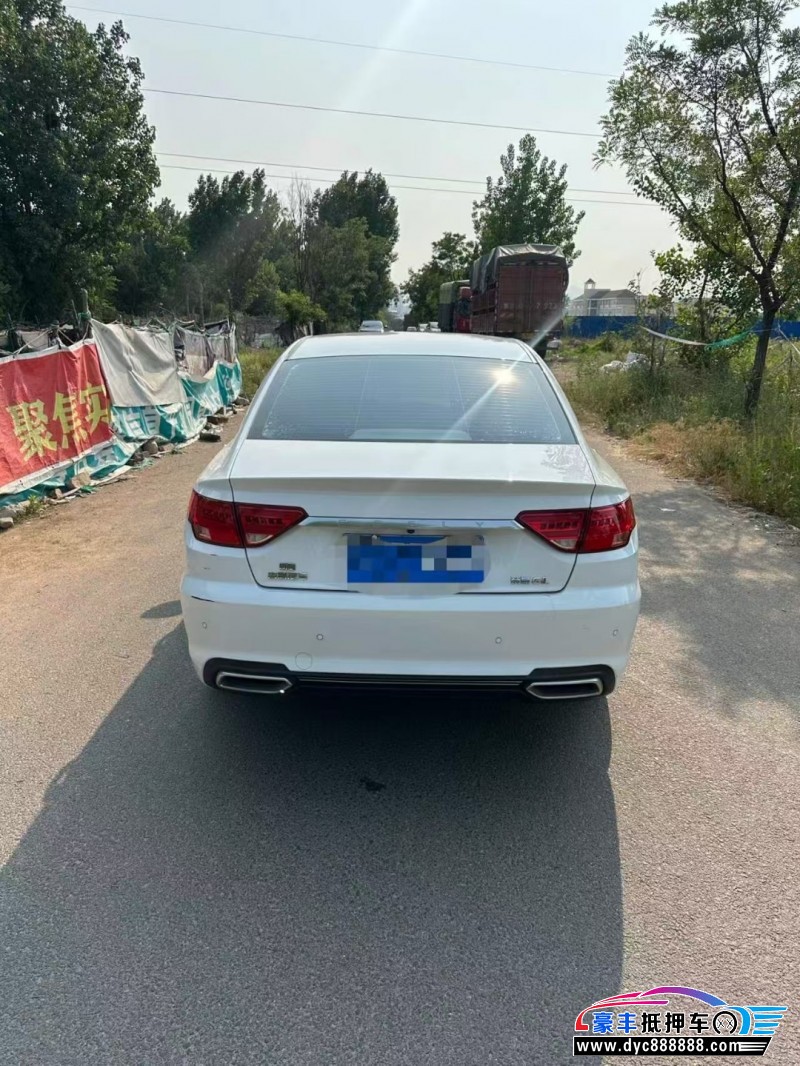 18年吉利帝豪GL轿车抵押车出售