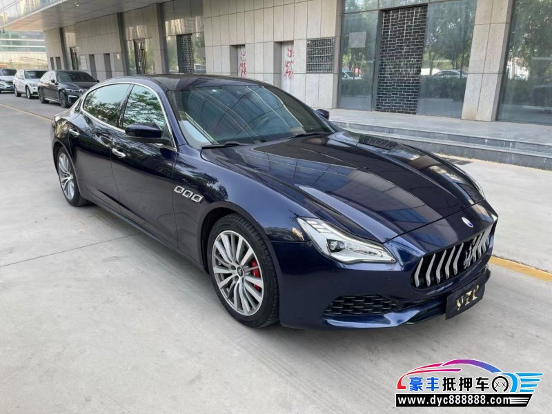 17年玛莎拉蒂总裁轿车抵押车出售