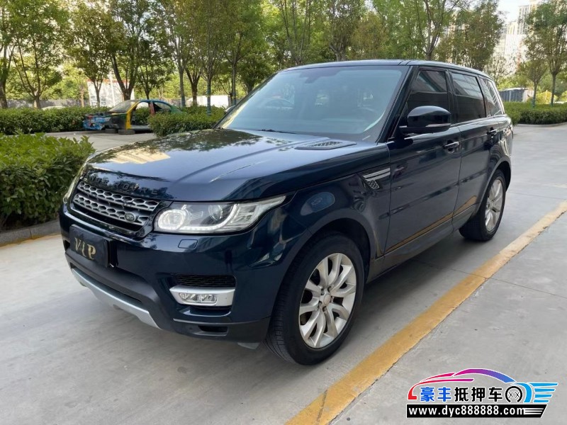 14年路虎揽胜运动版轿车抵押车出售