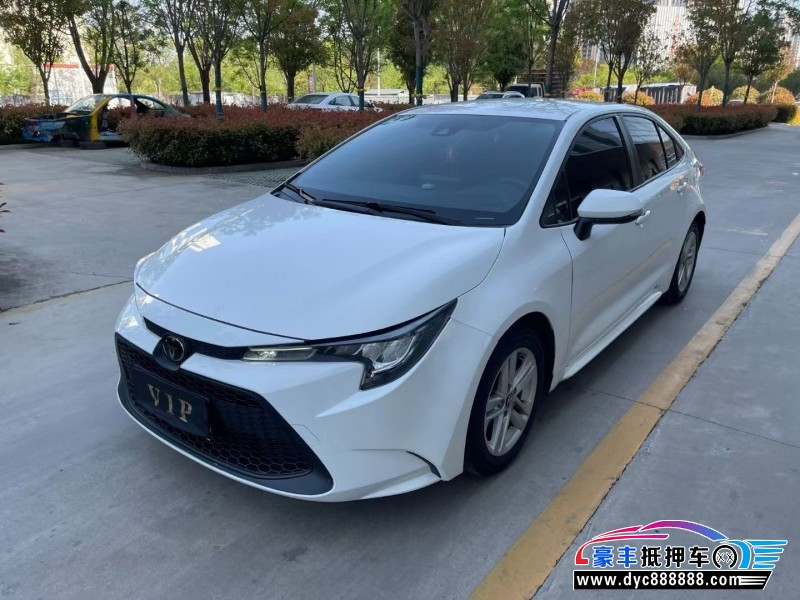 21年丰田雷凌轿车抵押车出售