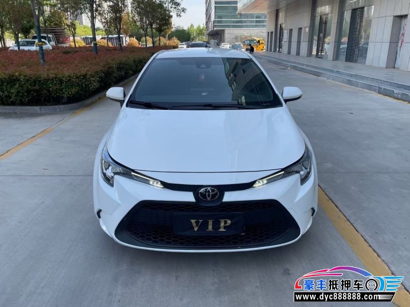 21年丰田雷凌轿车抵押车出售