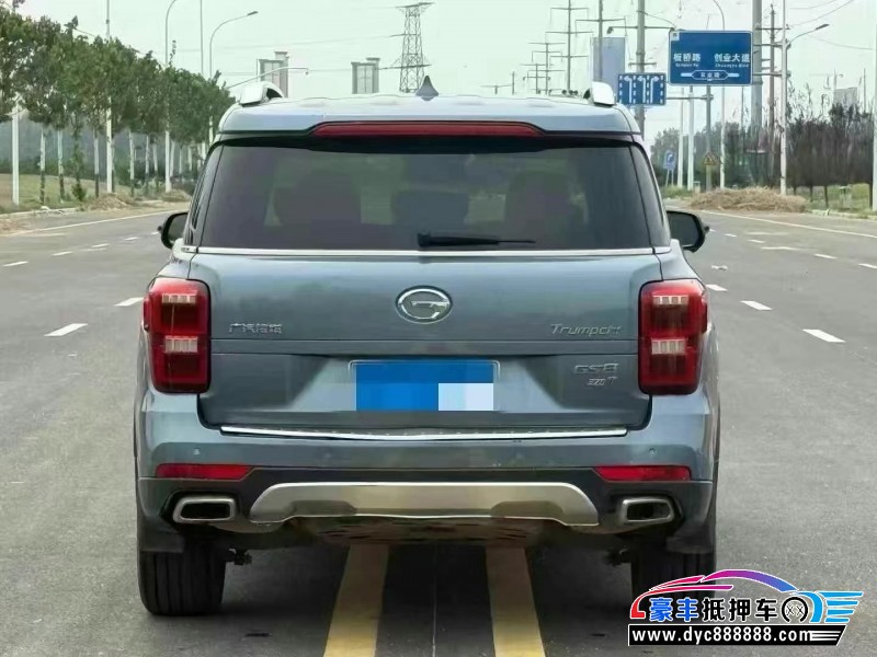 19年传祺GS8轿车抵押车出售