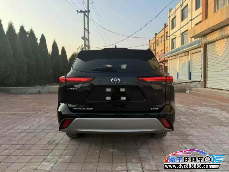 25年丰田汉兰达轿车抵押车出售