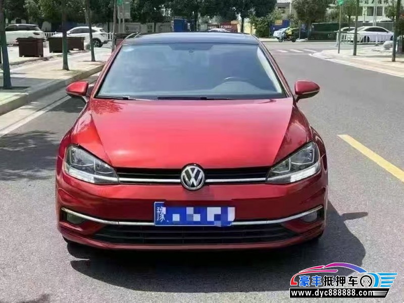 18年大众高尔夫轿车抵押车出售