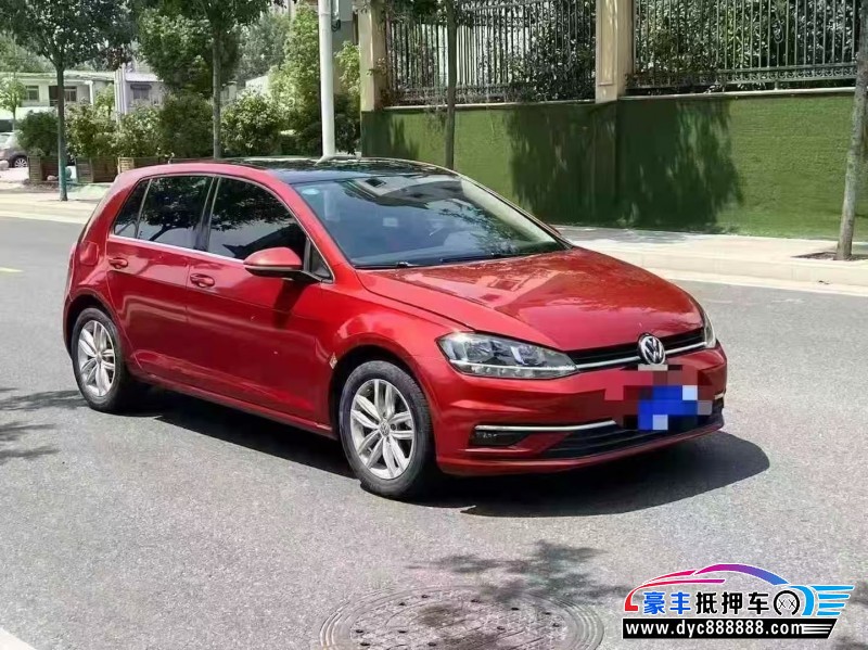 18年大众高尔夫轿车抵押车出售