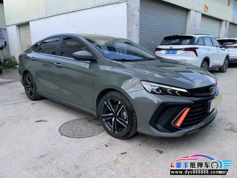 23年吉利缤瑞轿车抵押车出售