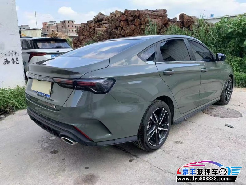 23年吉利缤瑞轿车抵押车出售