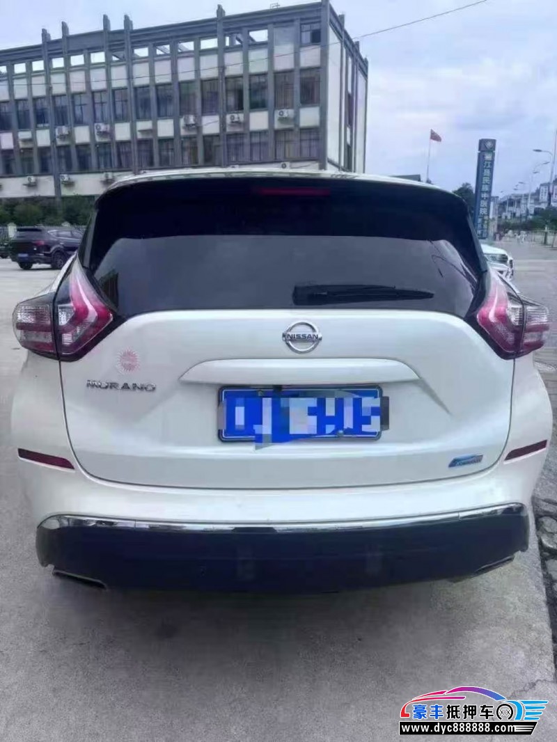 19年日产楼兰轿车抵押车出售