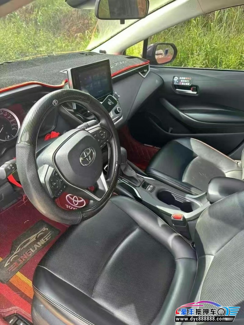 22年丰田卡罗拉轿车抵押车出售