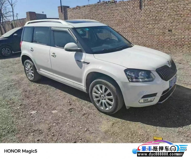 17年斯柯达野帝轿车抵押车出售