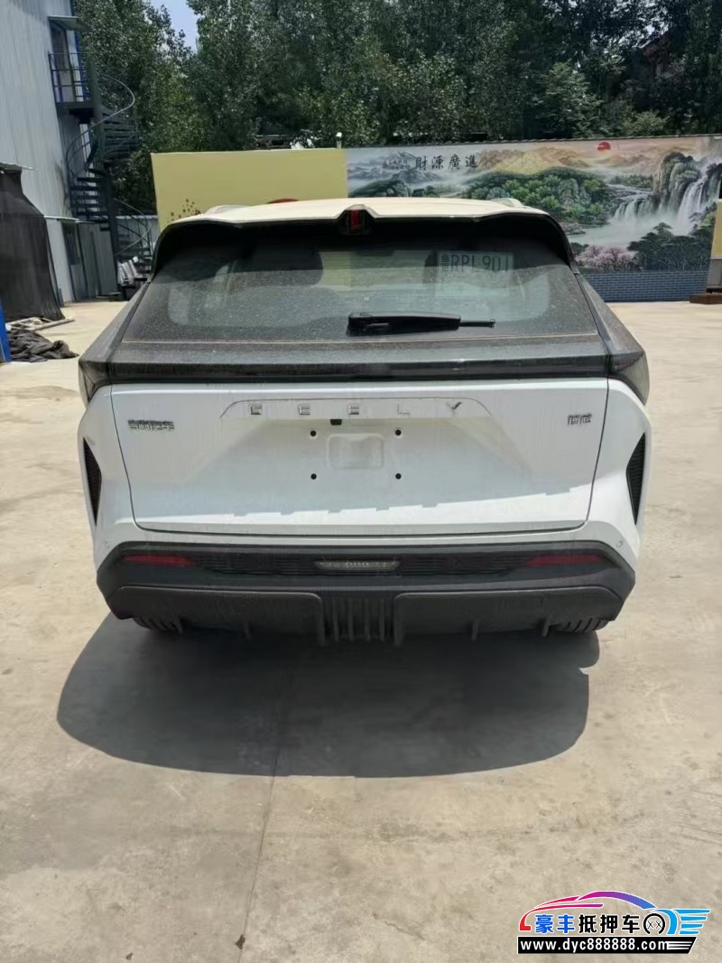 25年吉利博越轿车抵押车出售