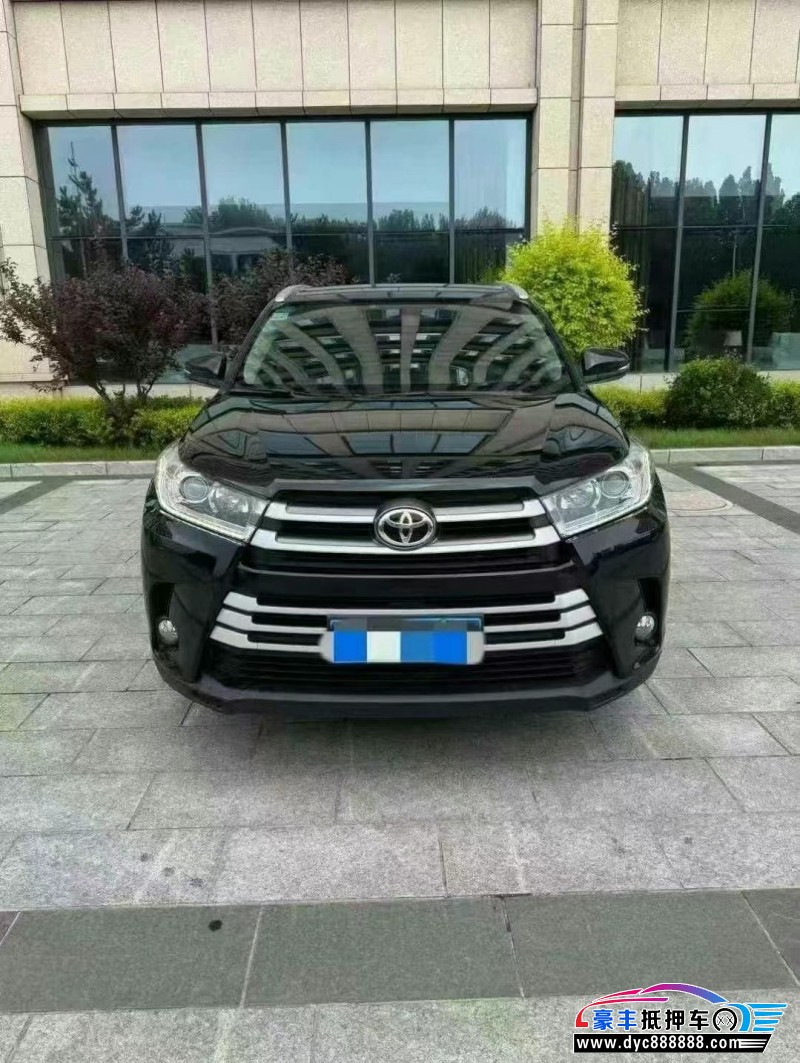 19年丰田汉兰达轿车抵押车出售