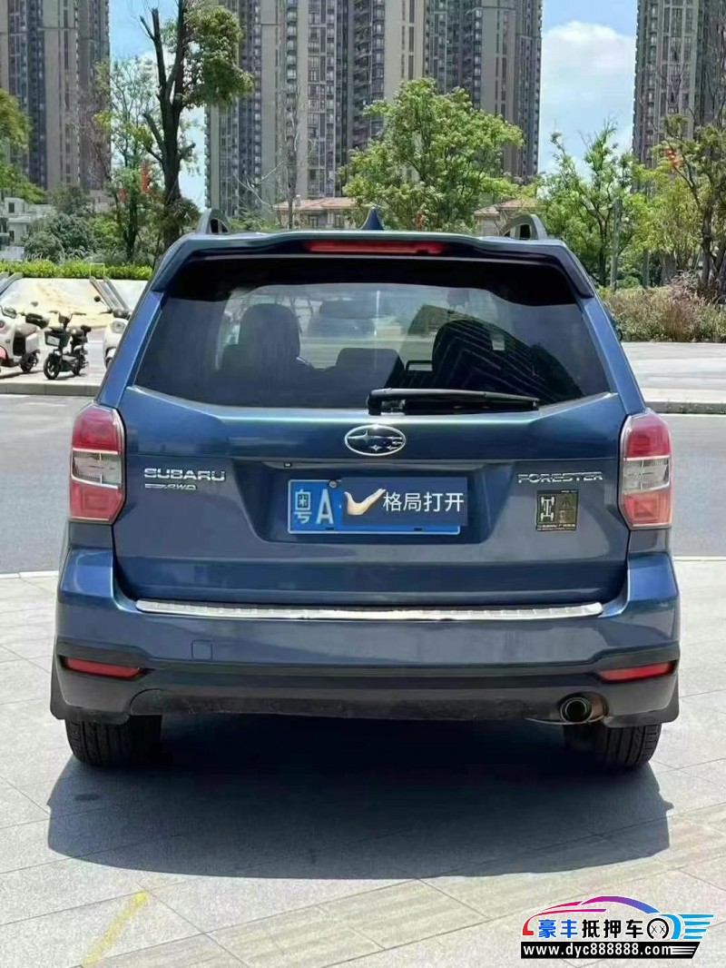 13年斯巴鲁森林人轿车抵押车出售