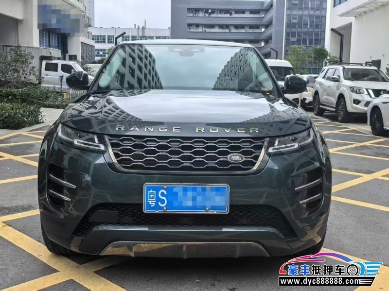 21年路虎揽胜极光轿车抵押车出售