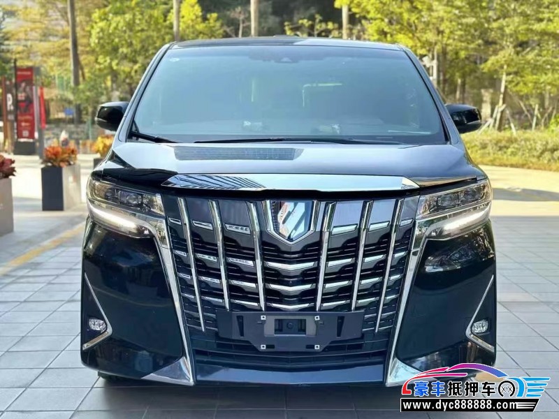 21年丰田埃尔法轿车抵押车出售